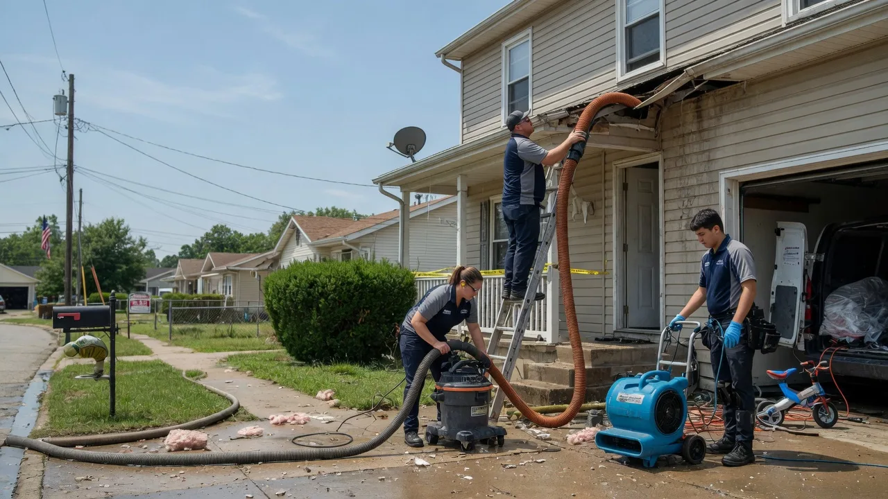 Water Damage Restoration in Partridge, KS near me